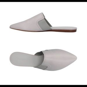 GORGEOUS VINCE MULES GREY SZ 38.5 $175